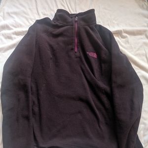 Northface  fleece pull over xs